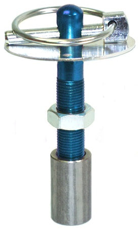 HOOD PIN KIT,W/THREADED BOSS,BLUE,BULK