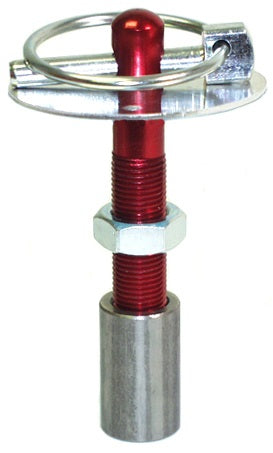 HOOD PIN KIT,W/THREADED BOSS,RED,BULK