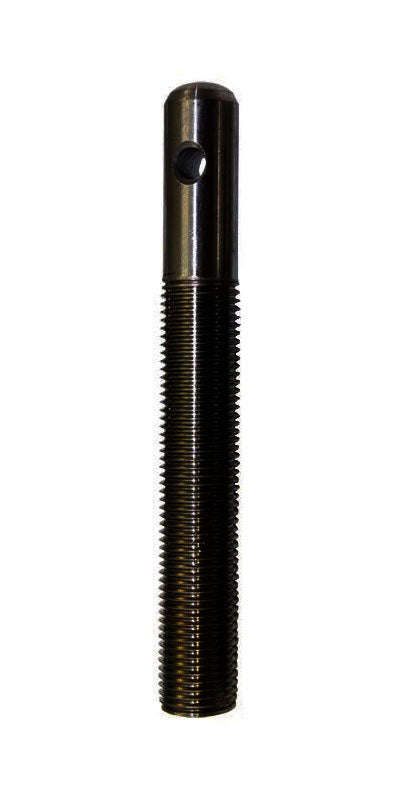 HOOD PIN STUD ONLY,ALUMINUM,BLACK