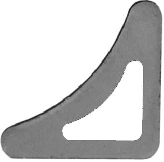 LIGHTENED GUSSET,1/8,2 1/2 X 2 1/2,EACH