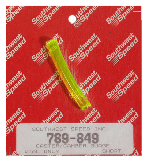 CASTER/CAMBER GAUGE,LEVEL VIAL,SHORT
