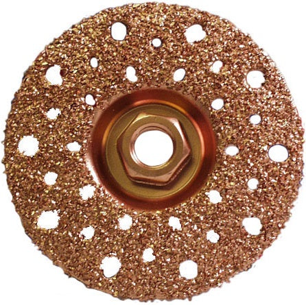 CARBIDE GRINDING DISC,5/8-11 THREAD,4"