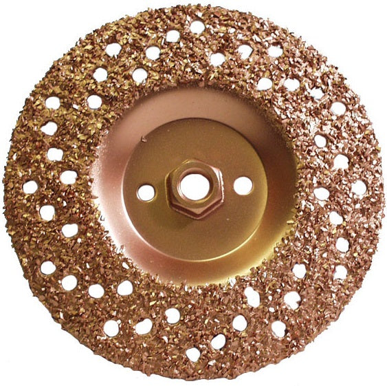 CARBIDE GRINDING DISC,5/8-11 THREAD,7"