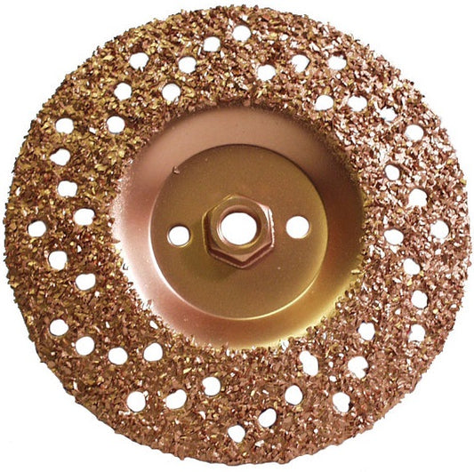 CARBIDE GRINDING DISC,5/8-11 THREAD,7"