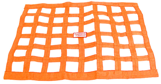 WINDOW NET,RIBBON TYPE,18 X 22,ORANGE