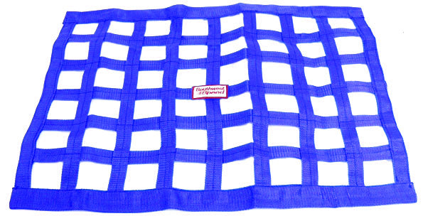 WINDOW NET,RIBBON TYPE,18 X 22,BLUE