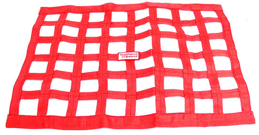 WINDOW NET,RIBBON TYPE,18 X 24,RED