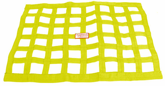 WINDOW NET,RIBBON TYPE,18 X 22,YELLOW