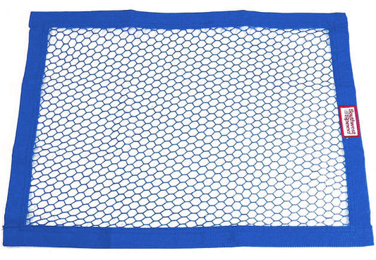 WINDOW NET,MESH TYPE,18 X 24,BLUE