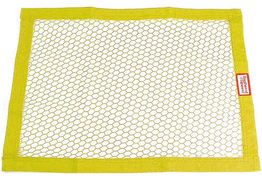 WINDOW NET,MESH TYPE,18 X 24,YELLOW