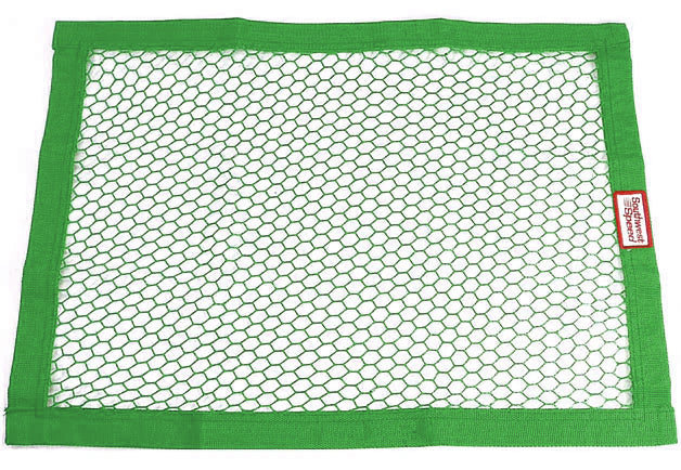 WINDOW NET,MESH TYPE,18 X 22,GREEN