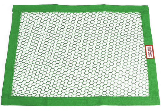 WINDOW NET,MESH TYPE,18 X 24,GREEN