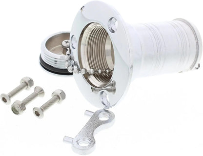 FILLER NECK,FLUSH MOUNT,W/CAP & KEY