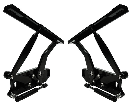 HOOD HINGES,67-69 CAMARO,BLACK