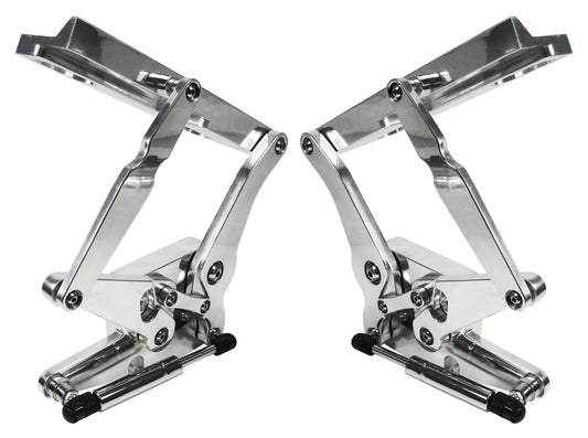 HOOD HINGES,67-68 MUSTANG,FG,POLISHED