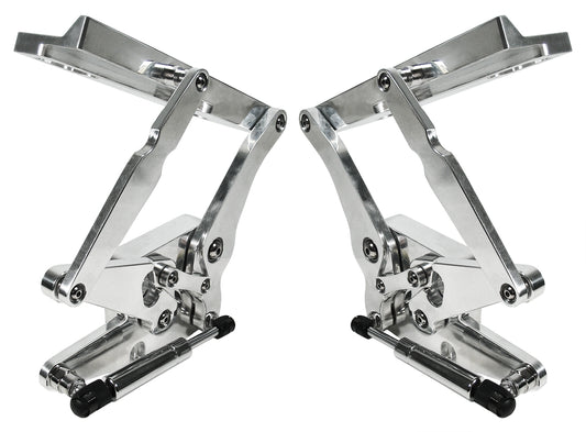 HOOD HINGES,69-70 MUSTANG,POLISHED
