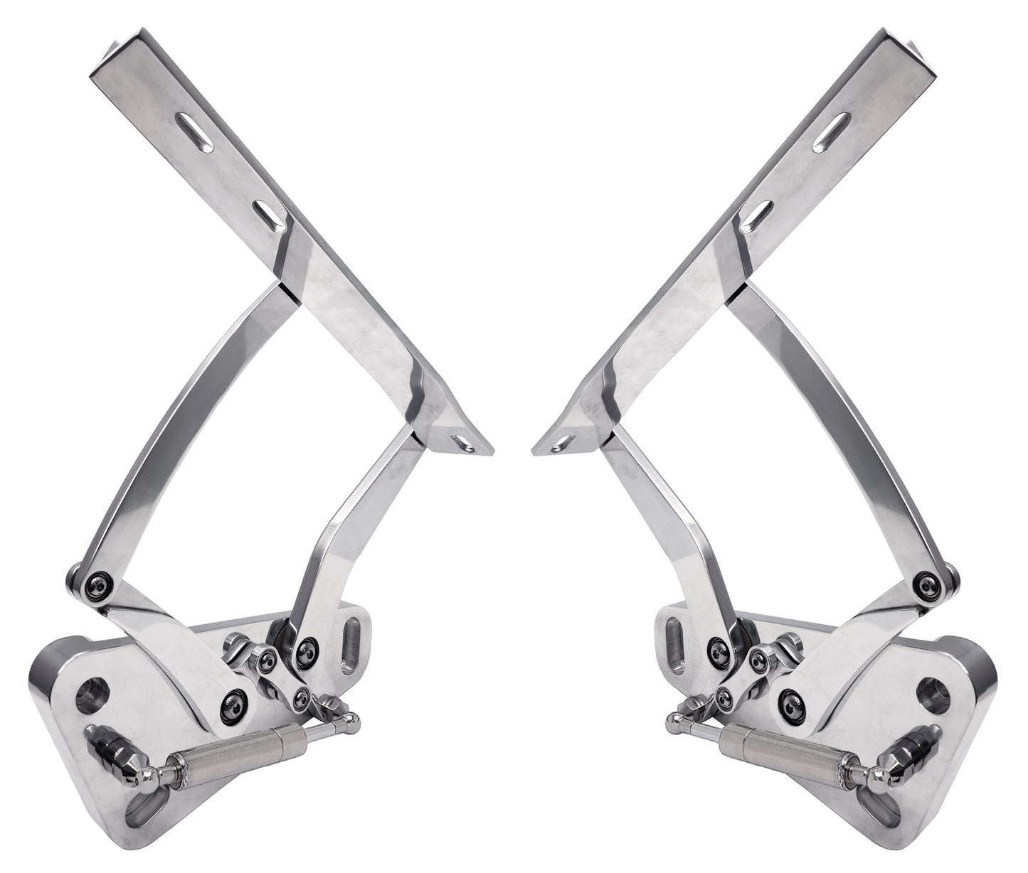 HOOD HINGES,73-80 CHEVY TRUCK,POLISHED
