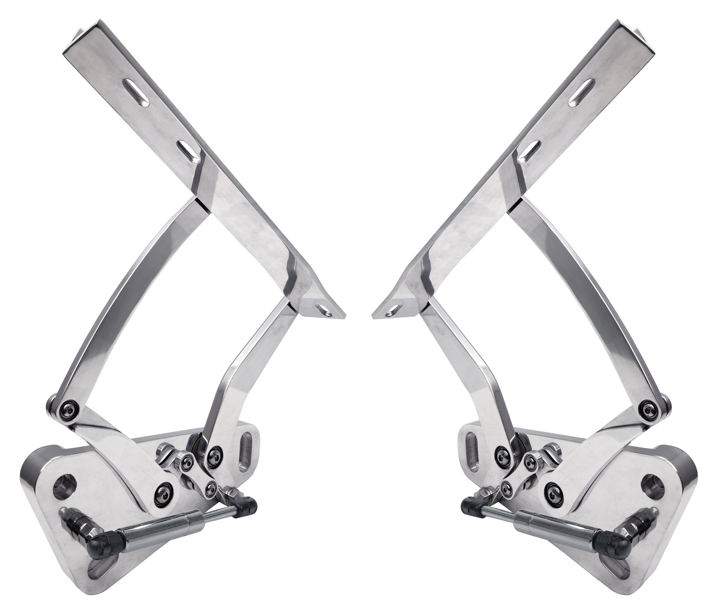 HOOD HINGES,73-80 CHEVY TRUCK,FG,POLISHED