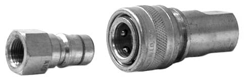 QUICK DISCONNECT,BRASS,1/8-27 NPT FEMALE