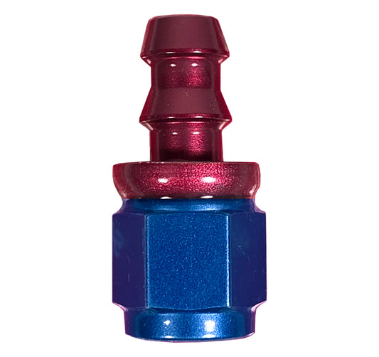 HOSE END,ALUM,BARBED,1/2 HOSE,#8    STR