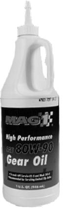 GEAR OIL,85W140,1 QT.                830