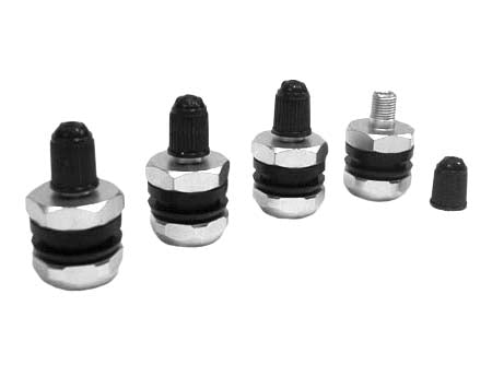 VALVE STEM,ALUMINUM,5/8 HOLE,PKG OF 4