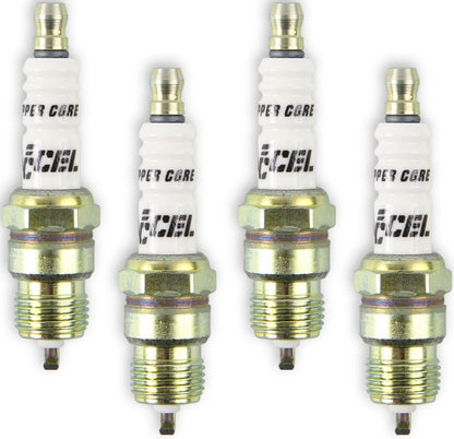 SPARK PLUGS,SHORTY,14MM,TAPER,.460,4 PKG