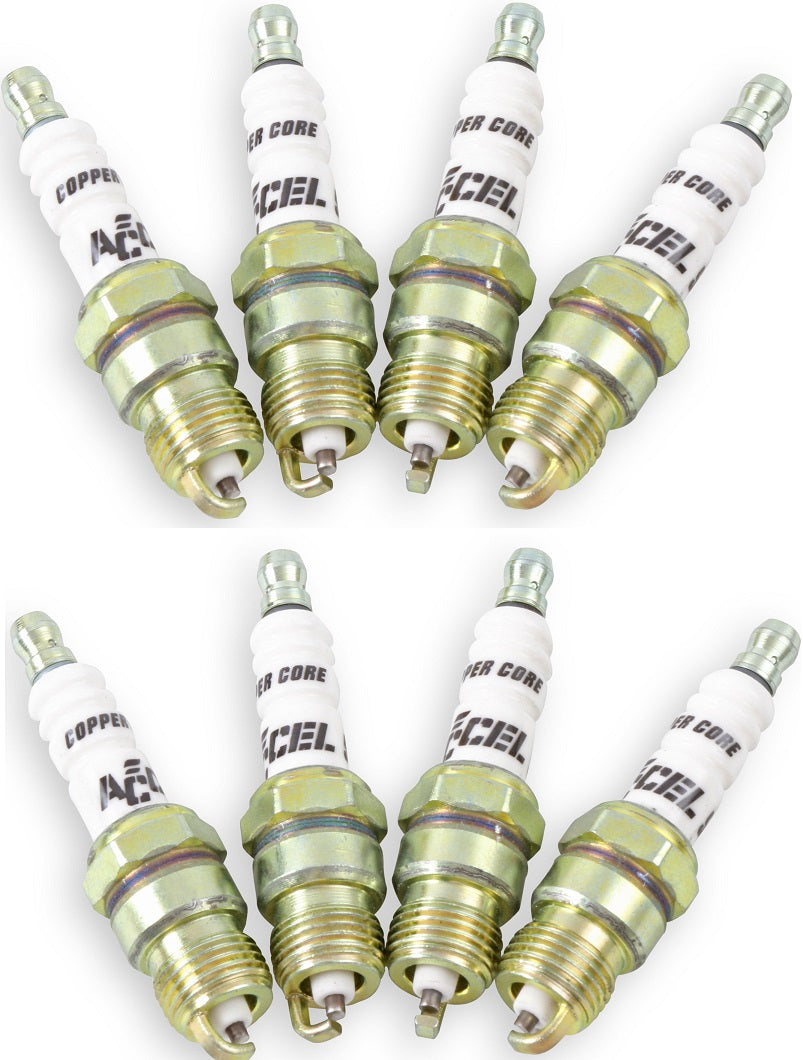 SPARK PLUGS,SHORTY,14MM,TAPER,.460,8 PKG