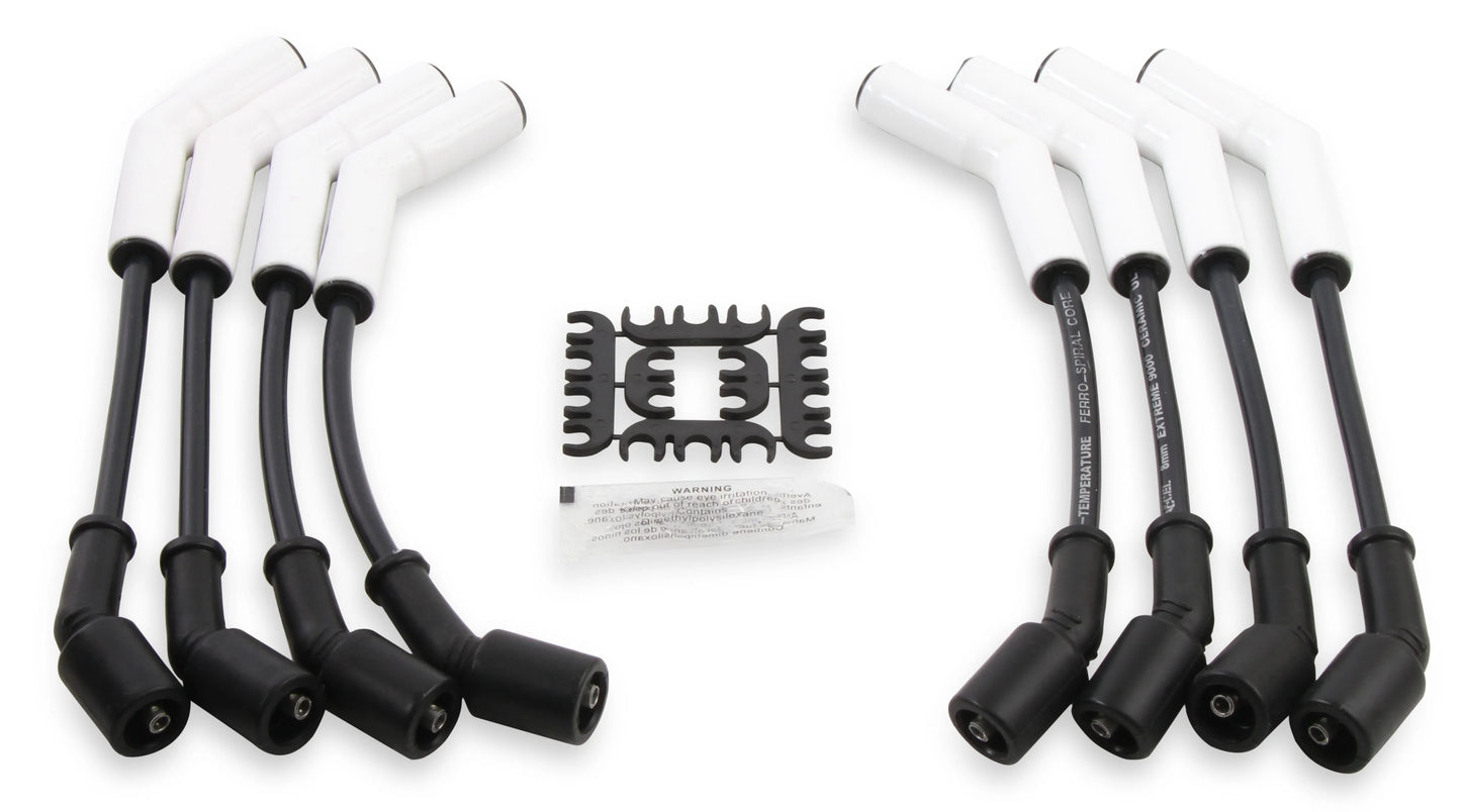 SPARK PLUG WIRE SET,EXTREME 9000 CERAMIC BOOT,LS TERMINALS,LS3/LS4/LS7