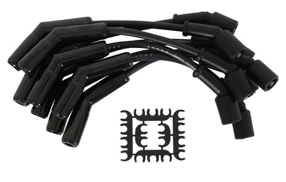SPARK PLUG WIRE SET,EXTREME 9000 CERAMIC BOOT,LS TERMINALS,LS3/LS4/LS7,BLACK