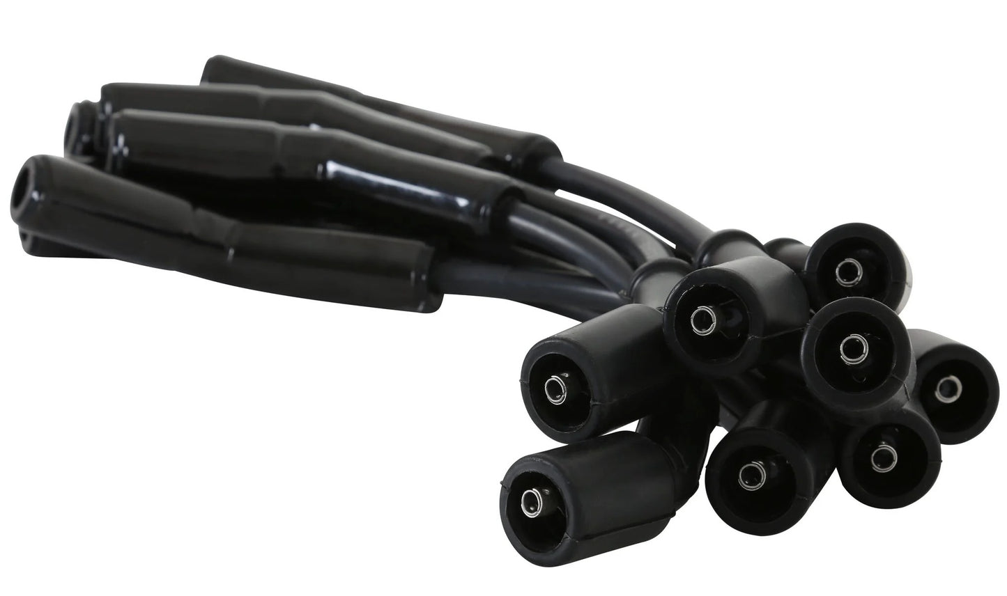 SPARK PLUG WIRE SET,EXTREME 9000 CERAMIC BOOT,LS TERMINALS,LS3/LS4/LS7,BLACK