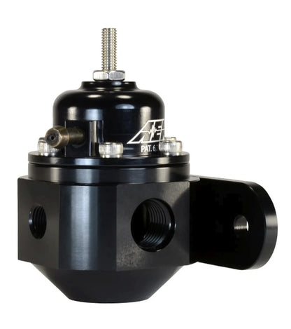 FUEL PRESSURE REGULATOR,UNIVERSAL,ADJUSTABLE,BLACK