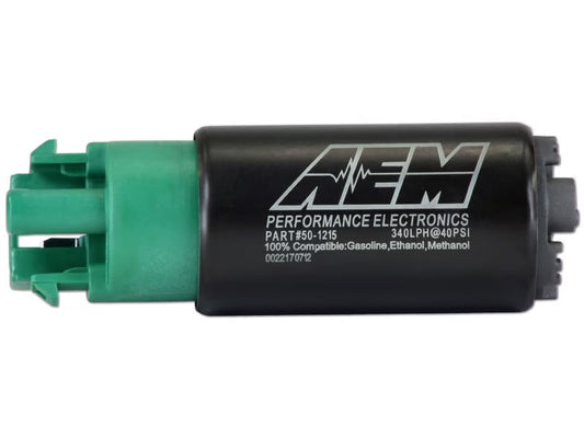 FUEL PUMP,ELECTRIC,INTANK,340LPH,8MM SLIP ON OUTLET,GAS,METHANOL,E85 COMPATIBLE