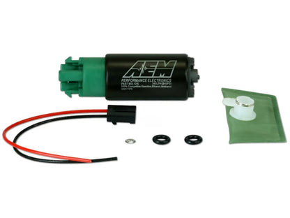 FUEL PUMP,ELECTRIC,INTANK,340LPH,8MM SLIP ON OUTLET,GAS,METHANOL,E85 COMPATIBLE