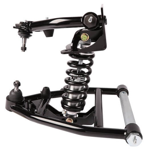 FRONT DOUBLE ADJUSTABLE COILOVER & ARMS,SBC,63-87 C10 USING 73-87 BJ