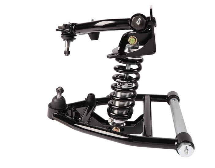 FRONT DOUBLE ADJUSTABLE COILOVER & ARMS,BBC,63-87 C10 USING 73-87 BJ