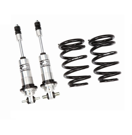 FRONT COILOVER & REAR SHOCK KIT,ADJUSTABLE,72-79 FORD RANCHERO,TORINO,WITH SBF