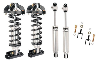 FRONT COILOVER & REAR SHOCK KIT,62-67 CHEVY II,NOVA,WITH SBC