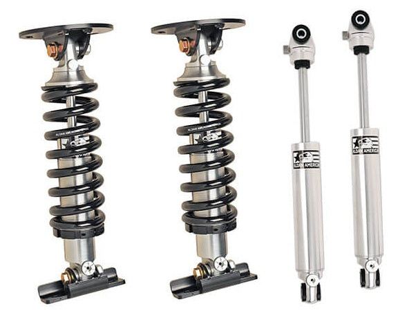 FRONT COILOVER & REAR SHOCK KIT,DOUBLE ADJUST,07-18 SILVERADO 1500,EXT/CREW CAB