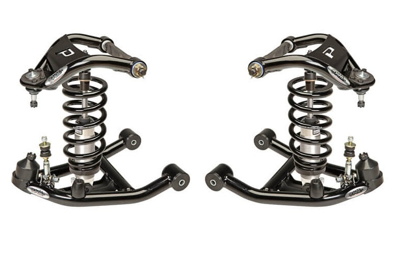 FRONT COILOVER CONVERSION KIT,W/ CONTROL ARMS,ADJUSTABLE,GM 64-67 A-BODY,BBC