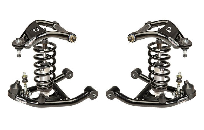 FRONT COILOVER CONVERSION KIT,W/ CONTROL ARMS,DOUBLE ADJUSTABLE,68-72 A-BODY,SBC