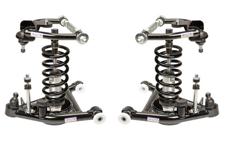 FRONT COILOVER CONVERSION KIT,W/ CONTROL ARMS,DOUBLE ADJUSTABLE,78-88 G-BODY,BBC