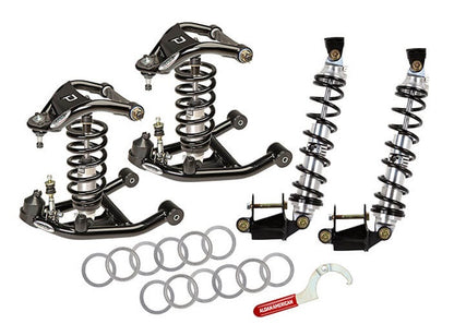 COILOVER CONVERSION KIT,FRONT & REAR,W/ CONTROL ARMS,ADJUST,GM 68-72 A-BODY,BBC
