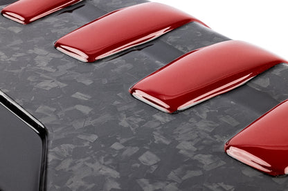 FORGED CARBON FIBER ENGINE COVER,2.5T,2017-UP AUDI RS3,TT RS,RS Q3