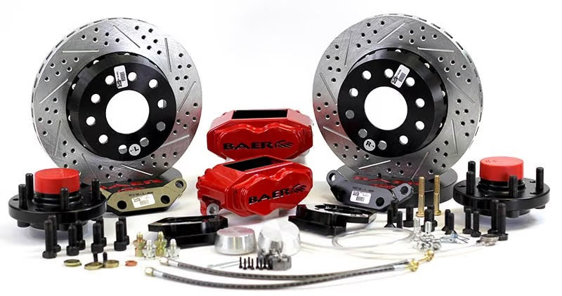 DISC BRAKES,FRONT,11",SS4+,66-72 B-BODY,70-72 E-BODY,RED