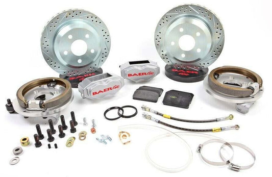 DISC BRAKES,REAR,12",SS4,FORD 9" TORINO,LATE BIG,5X5",SILVER