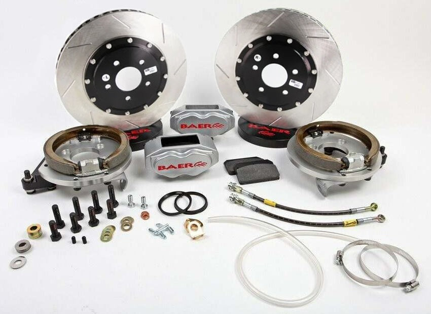 DISC BRAKES,REAR,13",SS4+,FORD 9" TORINO,LATE BIG,5X5",SILVER