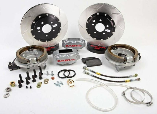 DISC BRAKES,REAR,13",SS4+,FORD 9" TORINO,LATE BIG,5X5",SILVER