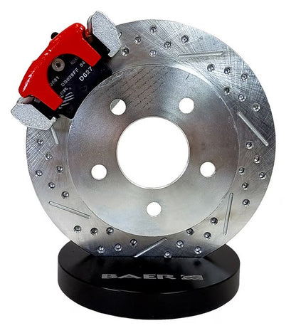DISC BRAKES,REAR,10.5",CLASSIC,GM 10/12 CAR,NON-STAG,RED