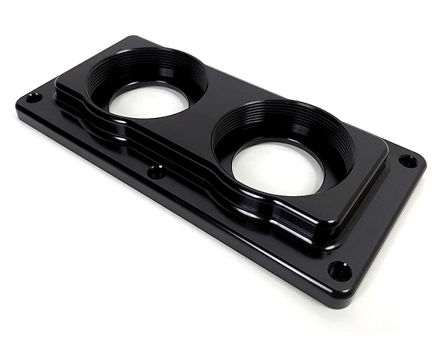 REMASTER 2-BOLT MASTER CYLINDER KIT,GM/FORD,1-1/8" BORE,LEFT PORTS,BLACK